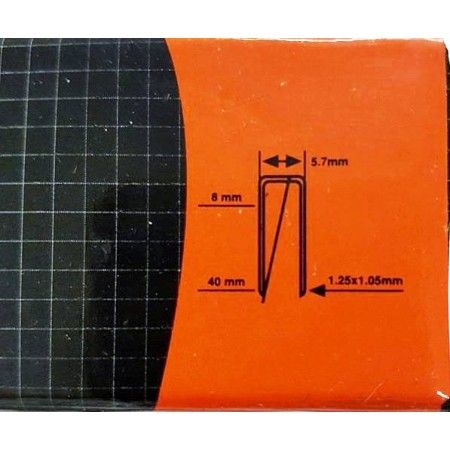 Кламери за пневматичен такер комбиниран