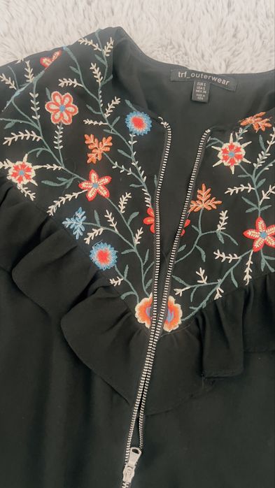 Geaca/ sacou bomber cu broderie