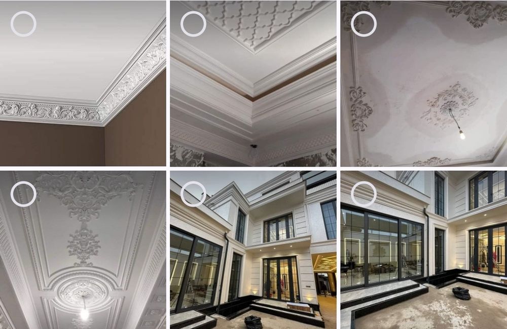 Лепка, лепнина ,ганч,фасад