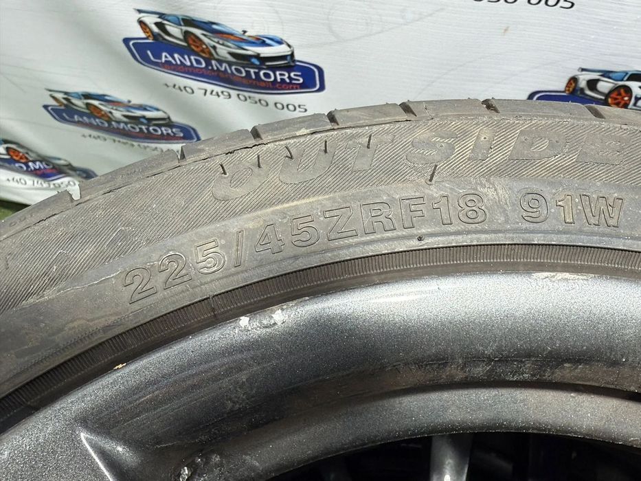 JANTE BMW R18 / 5x112 / F30, F31, F32, F33, F36 / 225/45Z RF18 91W / 812J*18H2 / BMW+ CAUCIUCURI (X4)