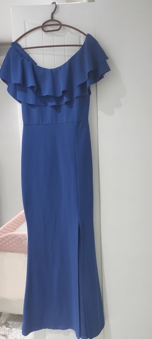 дълга рокля с цепка