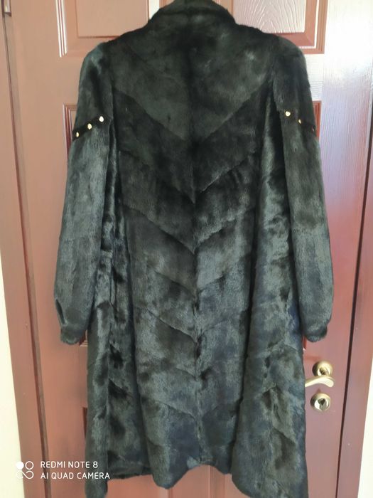 Норковая шуба длинная