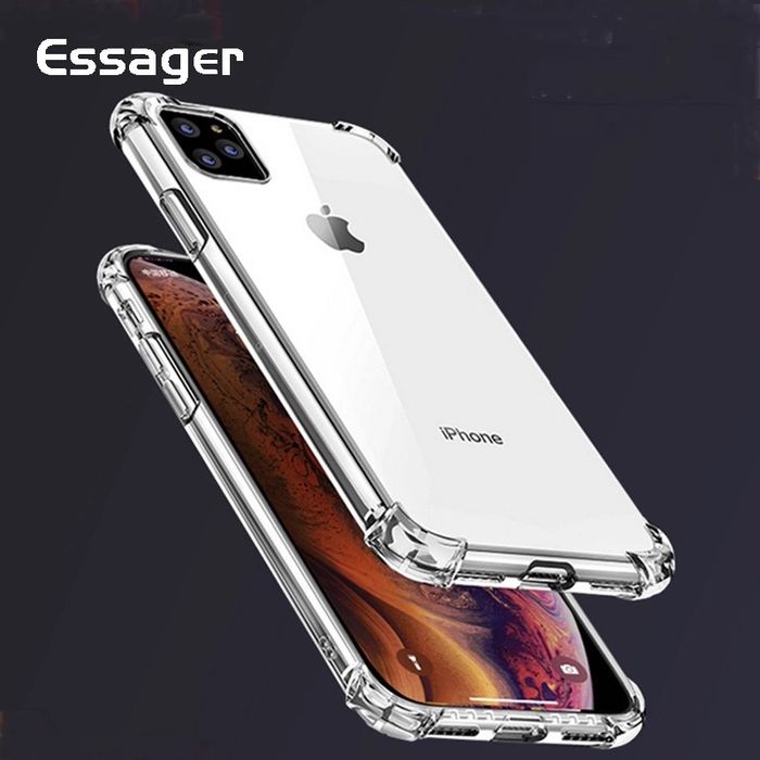 Iphone 12/13/14/15/16 Pro Max Plus Husa Bumper Case Silicon Transparenta Anti Soc