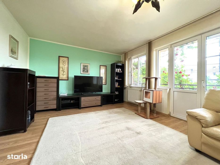 4 camere mobilate, de vanzare, parcare inclusa, cartier Buna Ziua — fotografia 3
