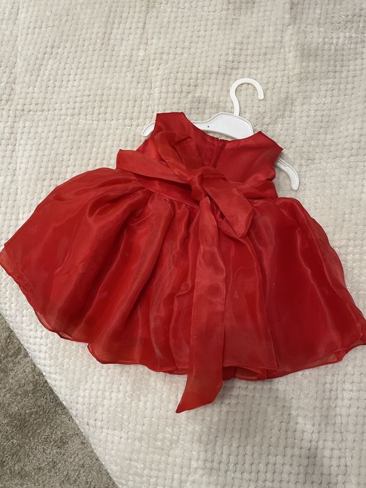 Червена Официална рокличка