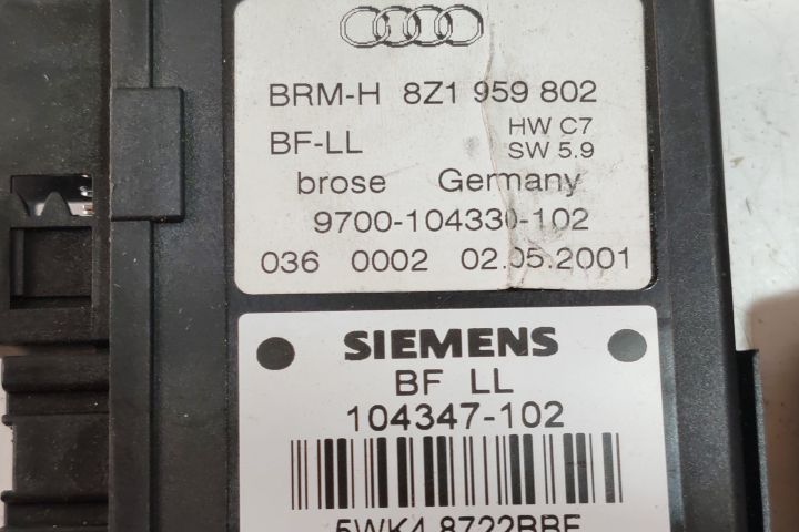 Motoras macara geam dreapta fata + modul Bosch 8Z1959802/0130821765 A