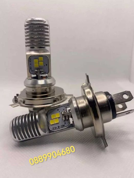 Лед Крушки H4 за мотоциклети Led Osram