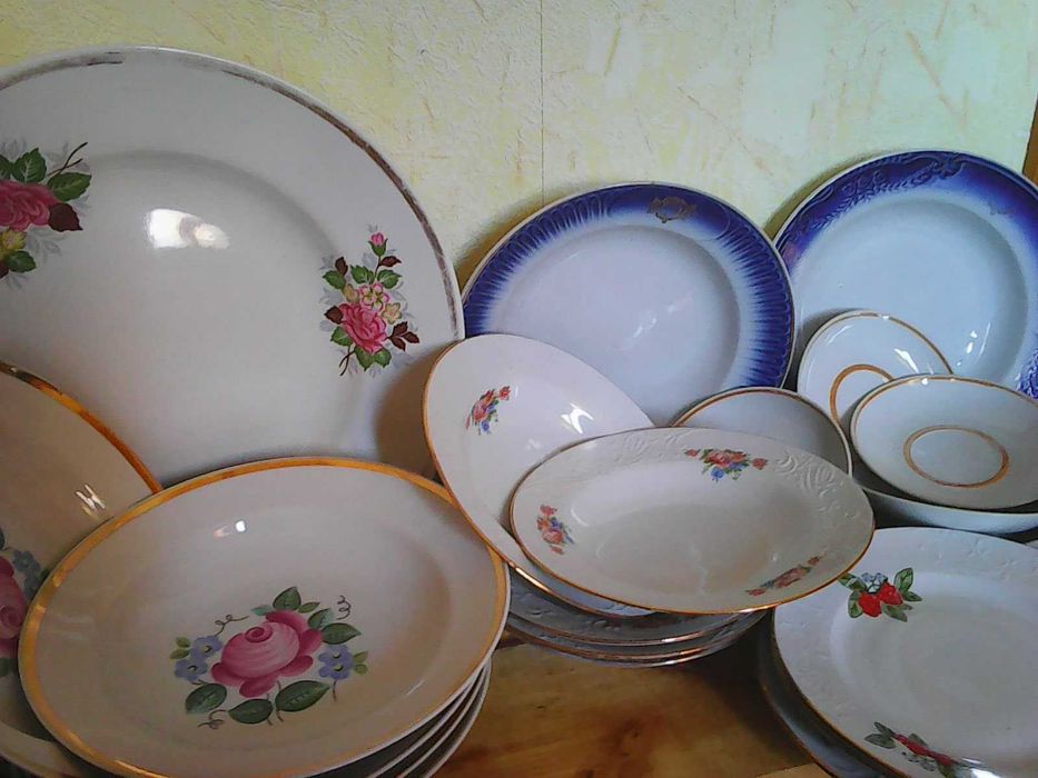 Цветы комнатные и посуда