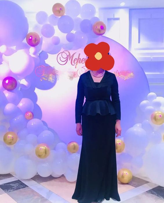 Платье чёрное вечернее Isabel Garcia