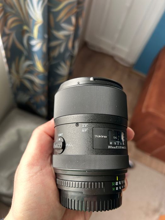 Обектив tokina atx-i 100mm f2.8 macro за Nikon