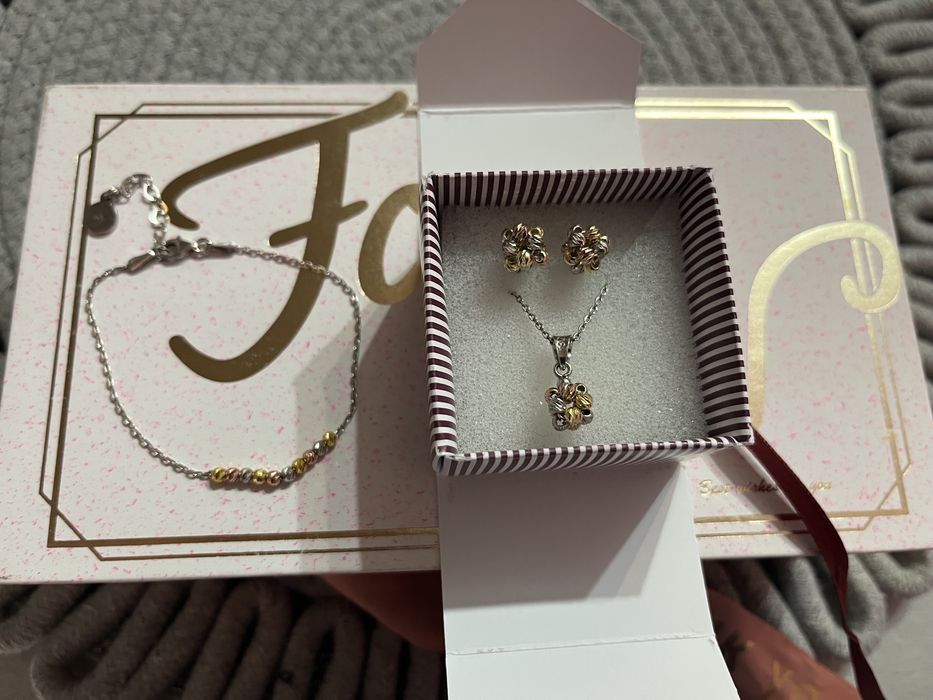 Дамски сребърен комплект