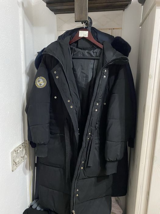 Зимний пуховик женский