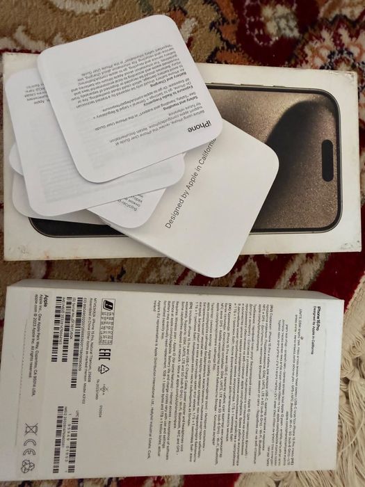 Продается Iphone 15 pro серый 256гб