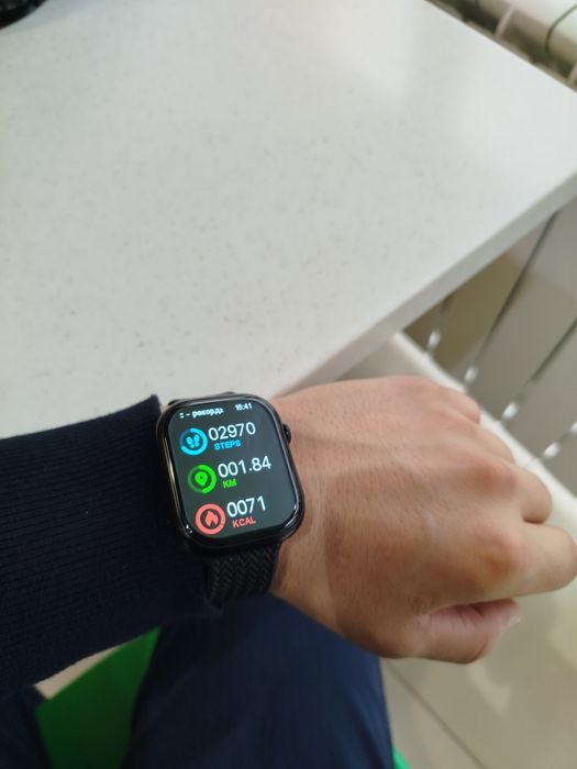 Sport Smart watch titanium Смарт часы спорт