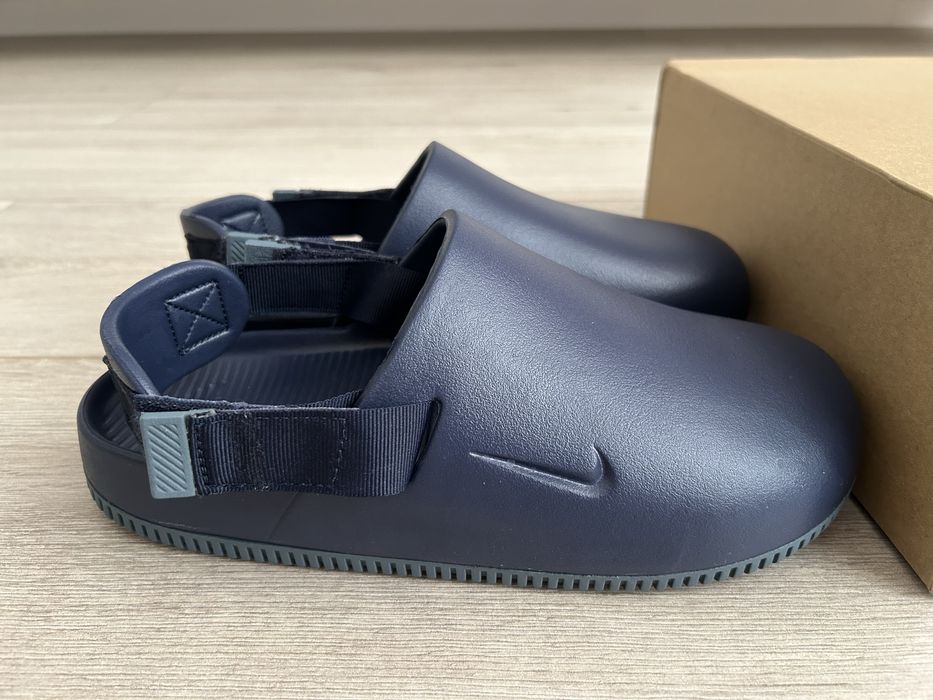 Продам сабо nike (сланцы, сандали) цвет синий.