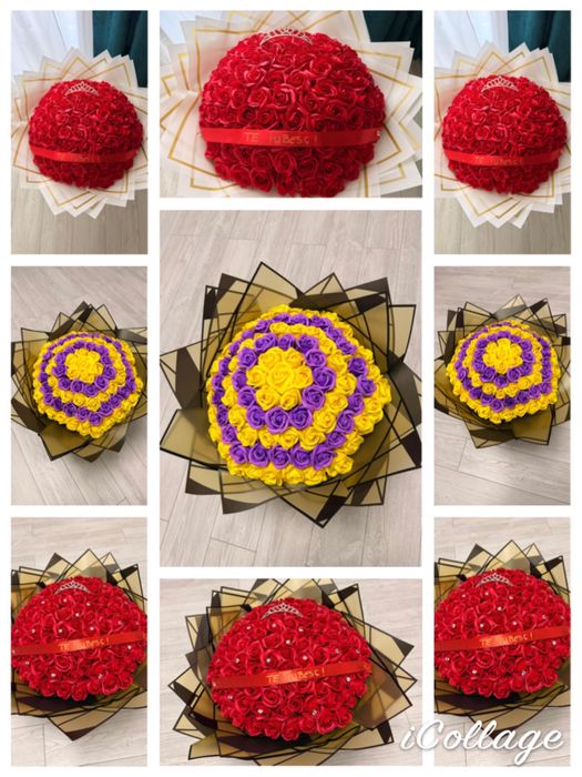 Buchet 101 trandafiri