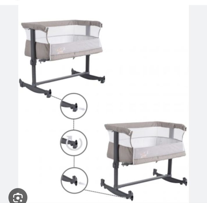 бебешко легло Cangaroo next to me