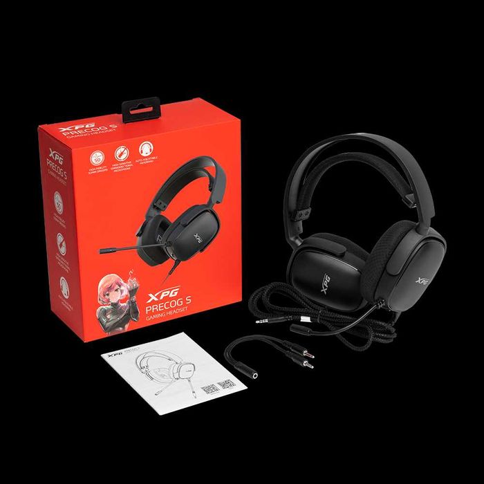 Casti Gaming XPG Precog S Black