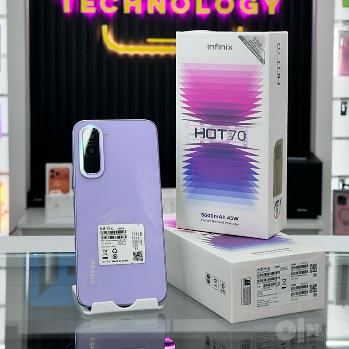Infinix Hot 70 New Super Skidka+Garantiya+Dastafka