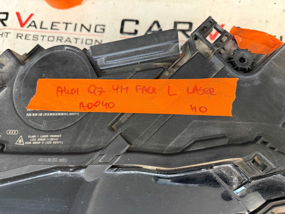 фар фарове ляв Audi Q7 SQ7 RSQ7 Facelift Matrix Laser LED Ауди Кю7 Фейслифт Матрикс Лазер ЛЕД