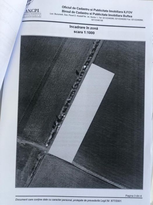 Teren de vanzare 5000 m Magurele ilfov variante