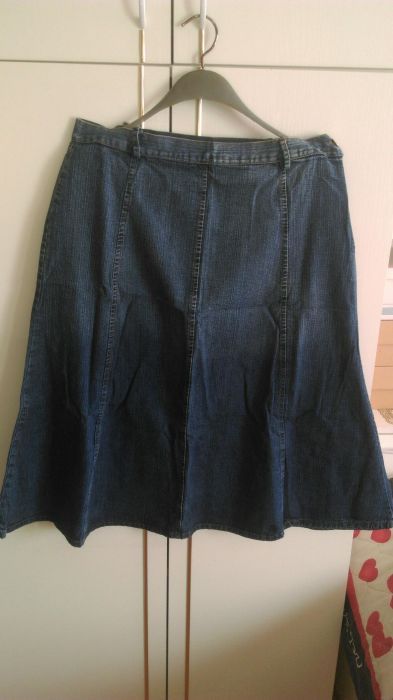 Дамска дънкова пола