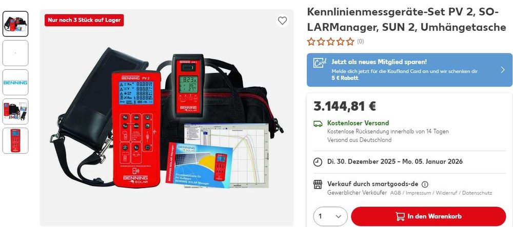 BENNiNG PV 2 + SUN 2 - Тестер и детектор за фотоволтаични системи