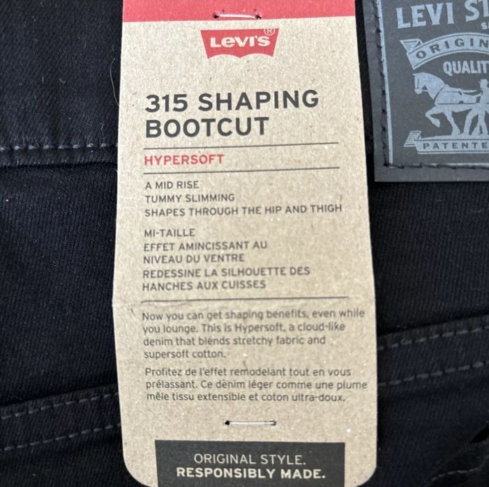 Levi's 316 Botcut Blugi Dama Noi