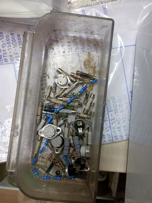 Транзисторы, конденсаторы,шимки