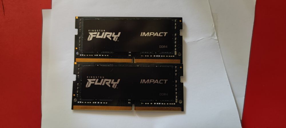 32 GB 2667 Mhz laptop Kingston FURY IMPACT DDR4