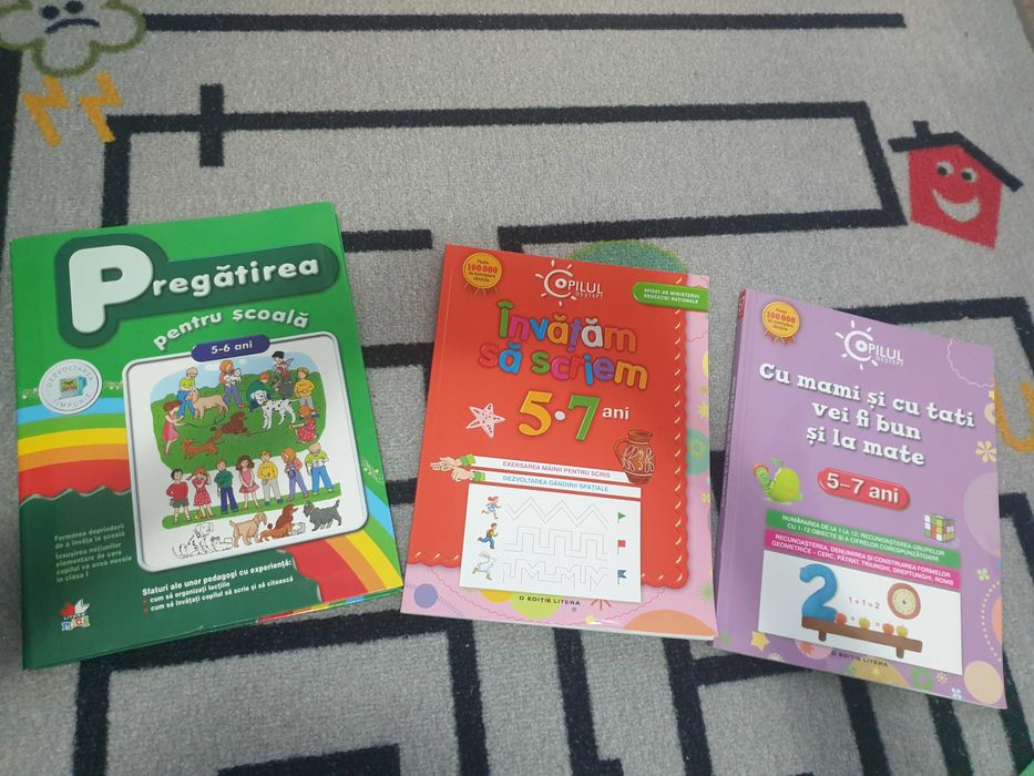 Carti exersat 5-7 ani