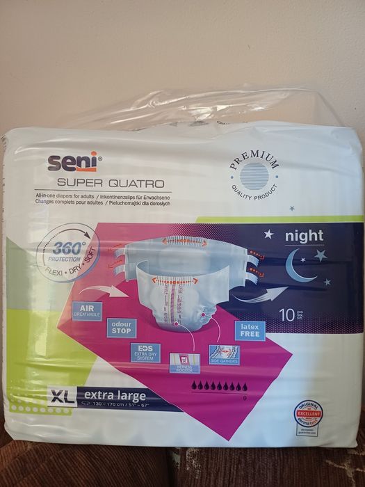 Seni super quatro night XL și seni xl