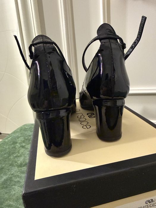 Туфли женские кожаные лаковые