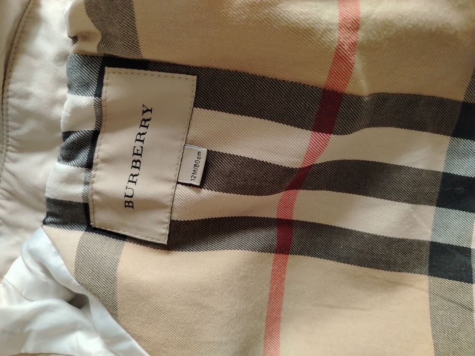 Тренч малышке Burberry. И пальто