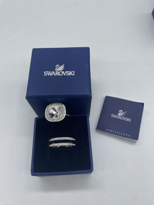Vand inel Swarovski original 2 in 1