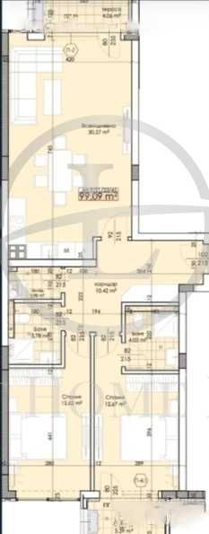 Продава се Тристаен апартамент в Пловдив, Тракия - 116 кв.м за 1495 €/кв.м - Снимка #3