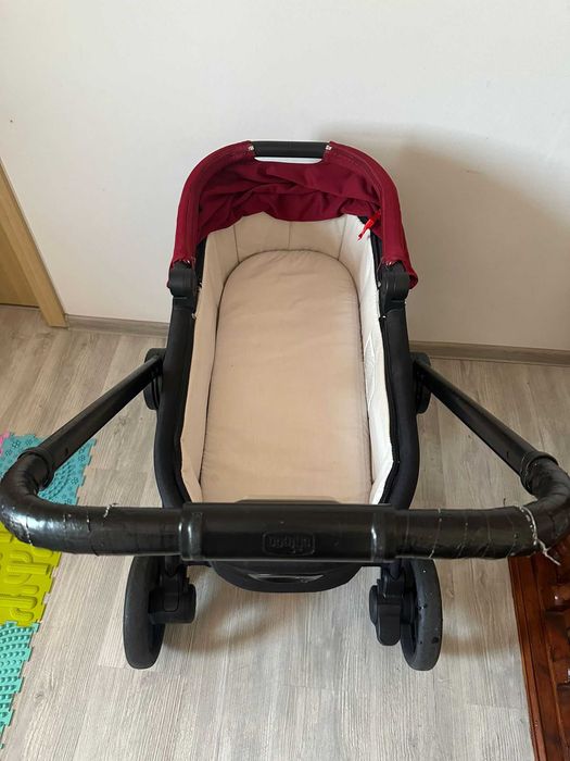 Carut Chicco 3 in 1 Copii (landou+scaun auto+carucior)