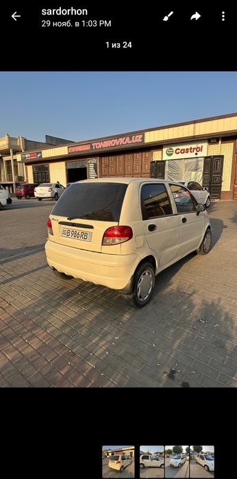 Matiz sotiladi yoki barter