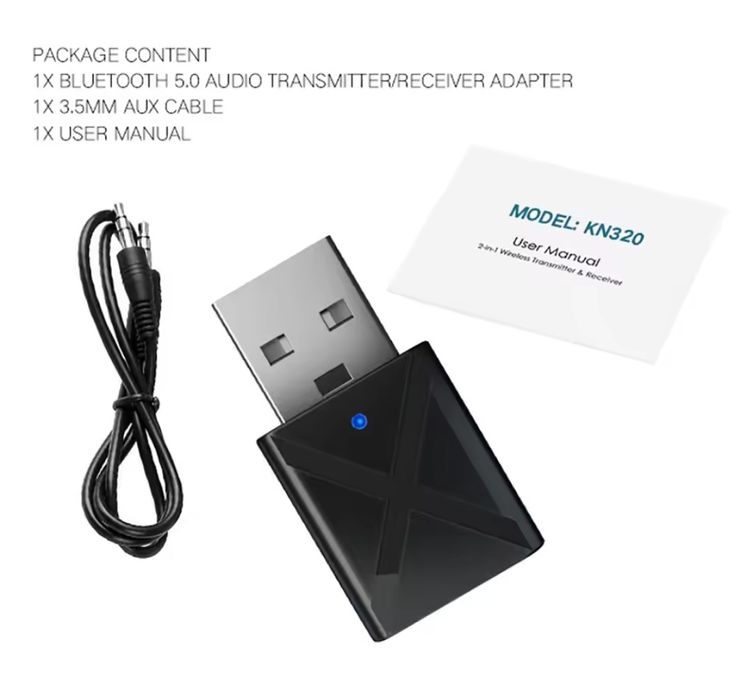 Bluetooth Adaptor Audio Receiver mașină sau acasă