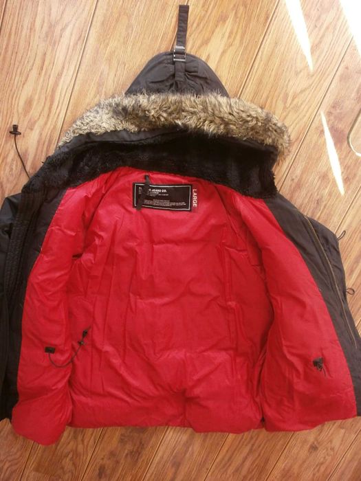 XL POLO Sport Down Дебела Парка Пухена с Качулка