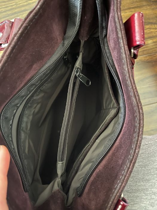 Geanta dama bordo/visiniu