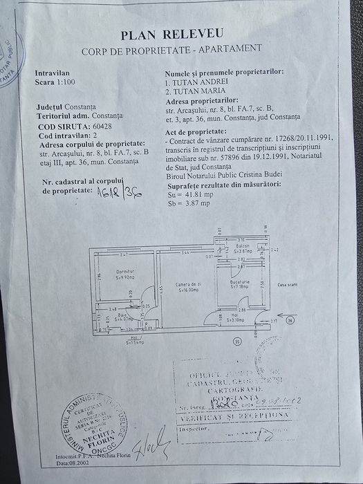 Proprietar 2 camere Poarta 6