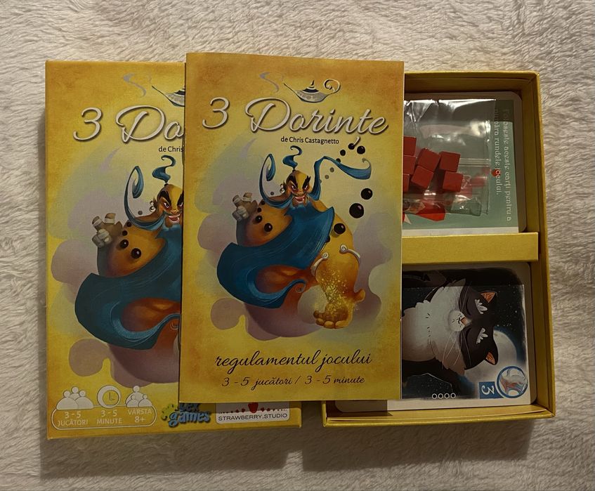 Joc in limba romana “3 Dorinte”