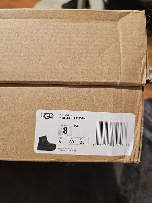 Ugg cu platforma inalta