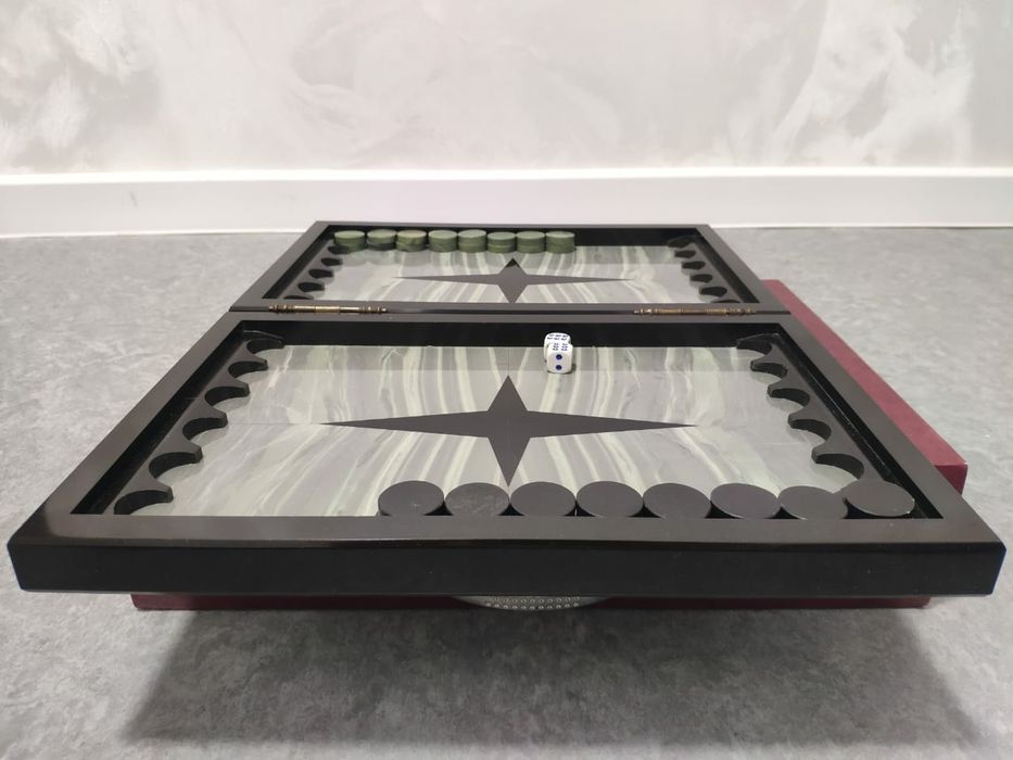 Нарды из настоящего камня