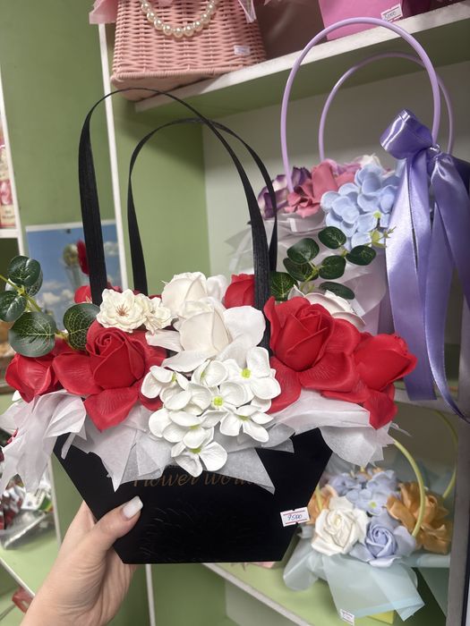 Мыльные букеты в наличии