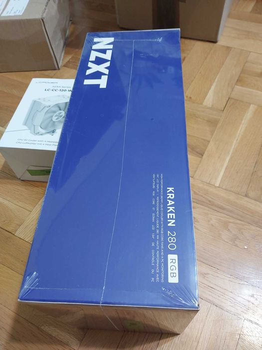 NZXT Kraken 280 RGB (НОВ) Водно охлаждане AM5, AM4, 1700, 1851