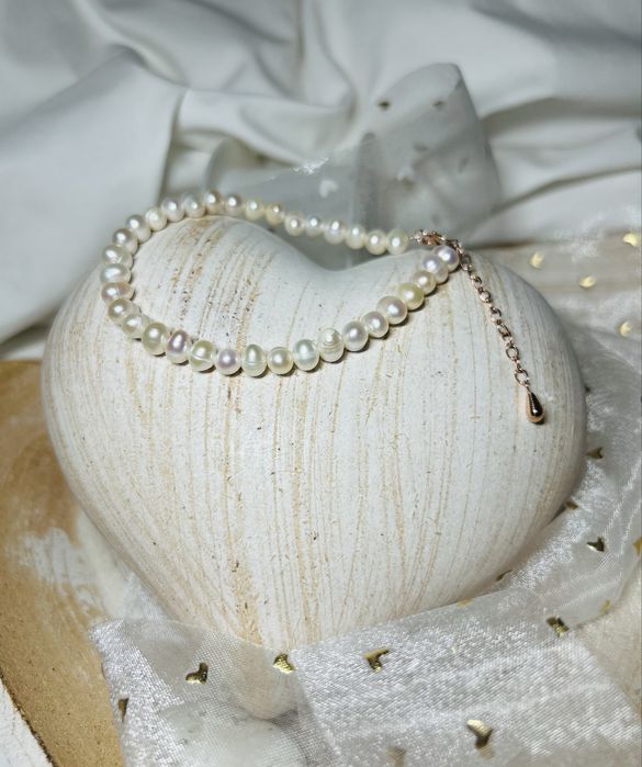 Bratara perle de cultura