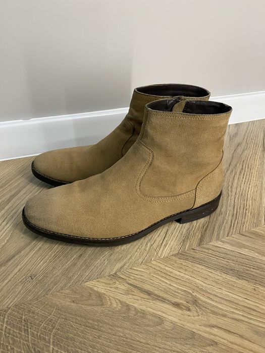 Мъжки боти Челси от естествен велур PIER ONE 42