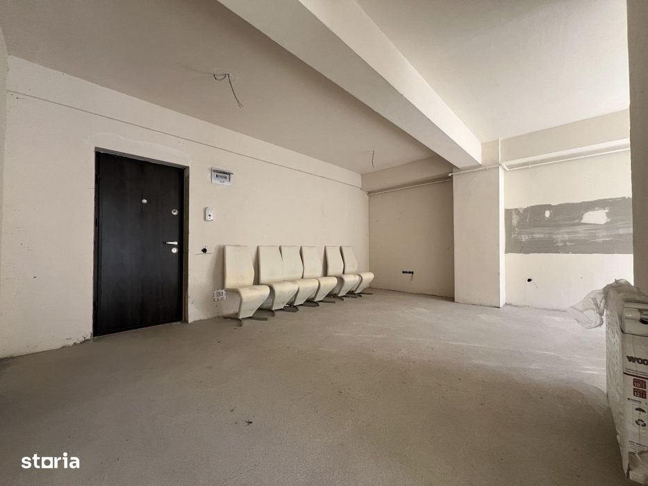 Apartament semifinisat de 3 camere, 63 mp, parcare subterana, Terra